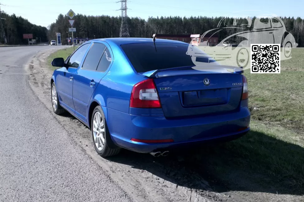 Skoda | OCTAVIA 2 (1Z, A5) | 9463, 8X, LF5W, 8X8X - MODRA RACE, RACE BLUE 1