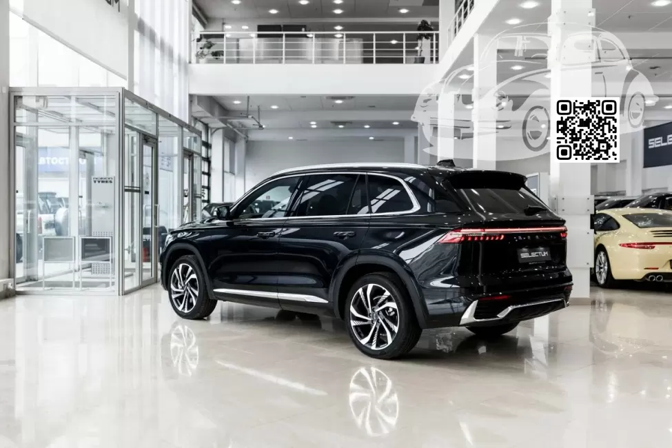 Geely | MONJARO, XINGYUE L (KX11) | B07 - BLACK JADE, INK BLACK (ЧЁРНЫЙ МЕТАЛЛИК) 1