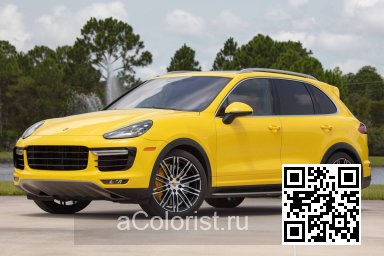 Porsche | CAYENNE 2 (92A, 958) | P3, 1S1, L1S1, P3P3 - RACING YELLOW, RACINGGELB (СОЛИД) 2