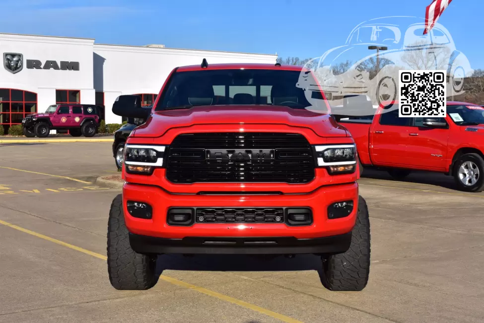 Ram | 2500 HD POWER WAGON (DJ) | R4, PR4 - FLAME RED (СОЛИД) 1