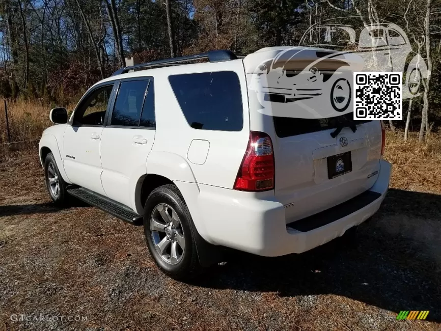 Toyota | 4RUNNER 4 (N210) | 056 - NATURAL WHITE (СОЛИД) (2003-2009) 1