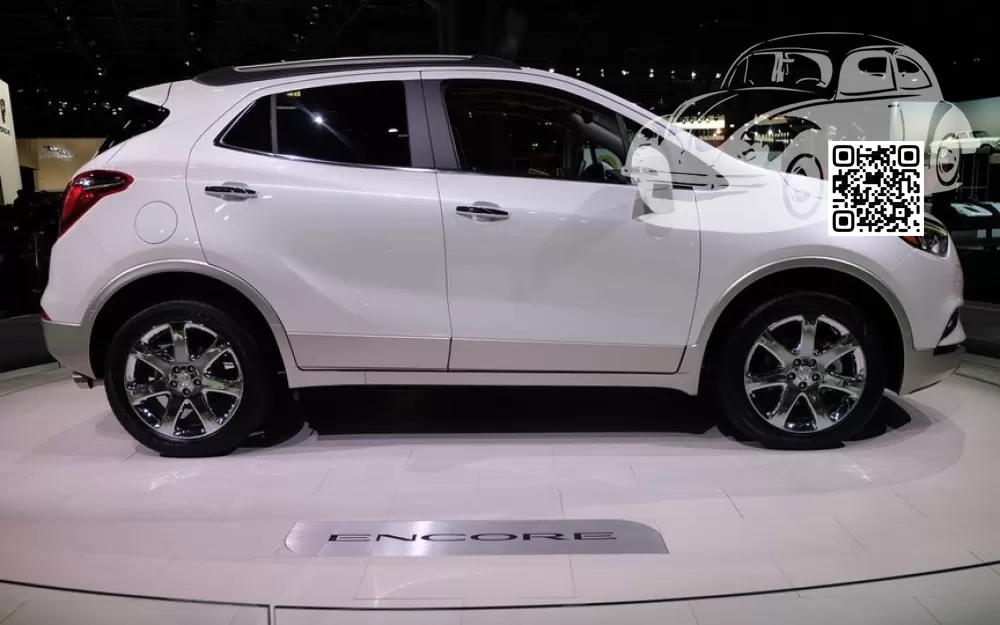 Buick | Encore | GP5, 485B - WHITE FROST TRICOAT, ABALONE WHITE 1