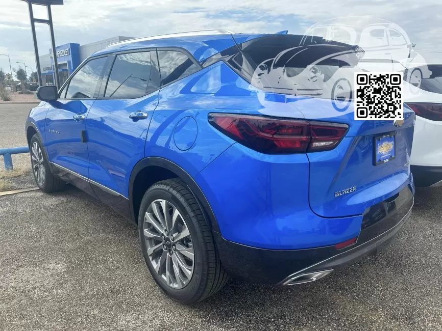 Chevrolet | BLAZER | GJV, 121J - RIP TIDE, RIPTIDE BLUE METALLIC (с 2023) 1