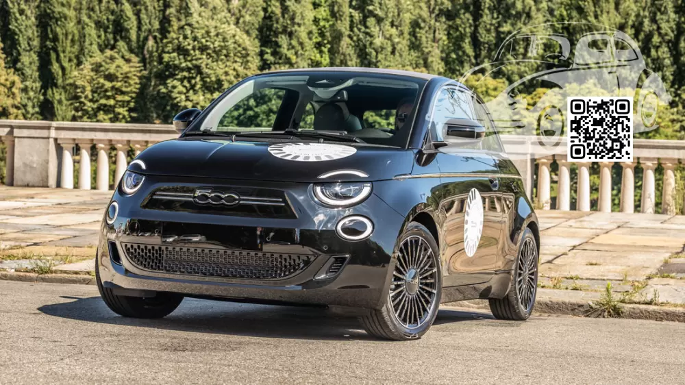 Fiat | 500e | 601, PX8, 5CF, 10N - NERO CINEMA BLACK, NOIR CINEMA PASTEL, ČRNA CINEMA, CINEMA SCHWARZ, ONYX BLACK (СОЛИД) 0