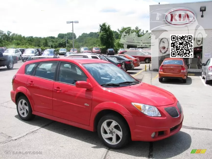 Pontiac | VIBE | 81U, 917K - BRIGHT RED, LAVA RED (СОЛИД) 0