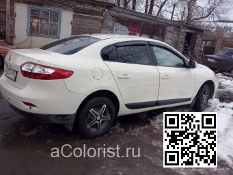Renault | FLUENCE | D16 - IVORY, BLANC IVOIRE (СОЛИД) 2