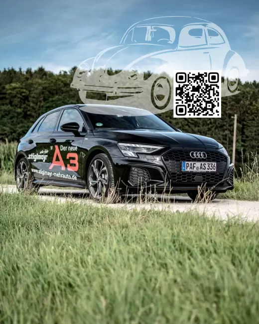 Audi | A3, A3 Sportback IV (8Y) | Y9B, LY9B, A2, A2A2 - BRILLIANT BLACK, BRILLANTSCHWARZ (СОЛИД) 1