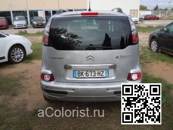 Citroen | C3 PICASSO | 611A, 685, 9K, EZR, EZRC - GRIS ALUMINIUM 2