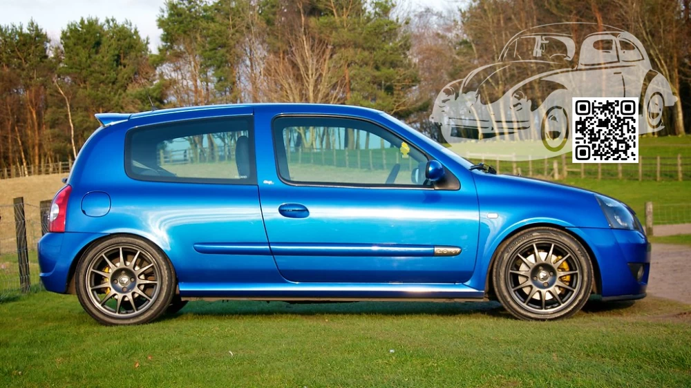 RENAULT | CLIO SYMBOL 2 (X65) | D43 - BLEU MONDIAL (CLIO II RS) 0