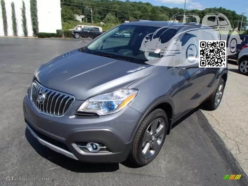 Buick | Encore | GYM, 205V - SATIN STEEL GREY, GRIS ACIER SATINE, SEIDENGRAU, LICHT GRAU, SZARY SATIN STEEL 0