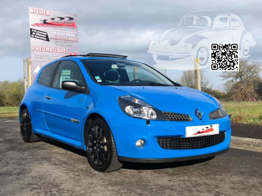 Renault | CLIO 3 (BR, CR, SB, SR) | J45 - BLEU DYNAMO, BLUE DYNAMO, RACING BLUE (СОЛИД) 0