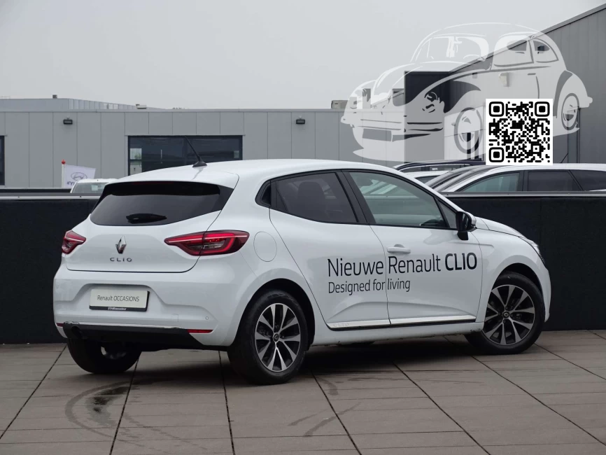 Renault | CLIO 5 (BJA, BF) | 369 - BLANC GLACIER, GLACIER WHITE, GLACIER VALKOINEN, ARCTIC WHITE, ARKTIS WEISS (СОЛИД) 1