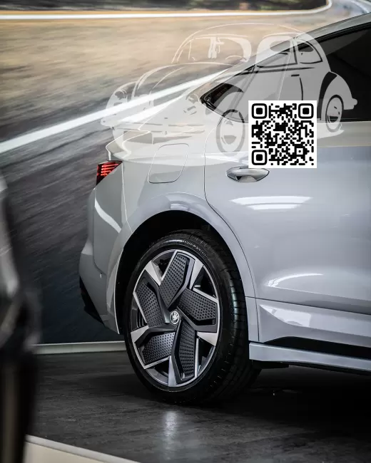 Skoda | ENYAQ COUPE RS iV | LA7W, 8E, A7W, 8E8E - BRILLIANT SILVER, BRILLIANTSILBER, REFLEX SILBER 1