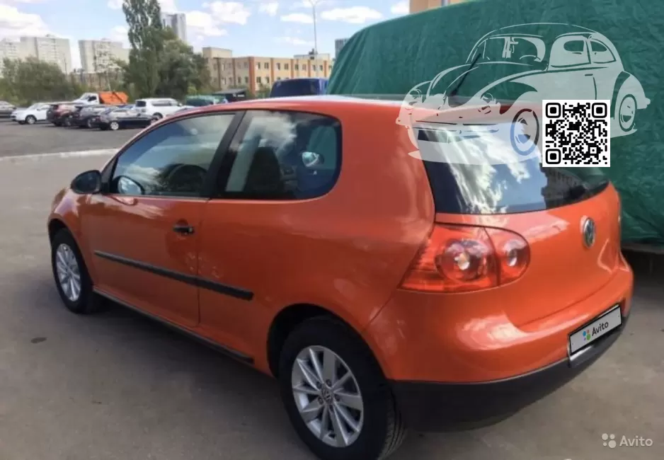 Volkswagen | GOLF 5 | E3, LP2C, E3E3, 9217 - BRIGHT ORANGE, LEUCHTORANGE, LIGHT ORANGE (СОЛИД) 1