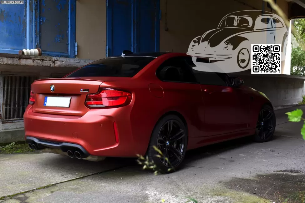 BMW | 2 Series (F22, F23, F87) | C41, WC41, P7Z - FROZEN ORANGE METALLIC (Морозный Оранжевый) (F87) 1