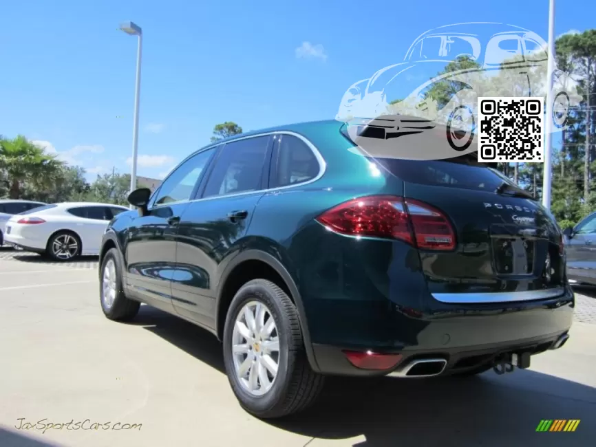 Porsche | CAYENNE 2 (92A, 958) | J6, Z6H, LZ6H, J6J6 - JET GREEN, JETGRUEN 1