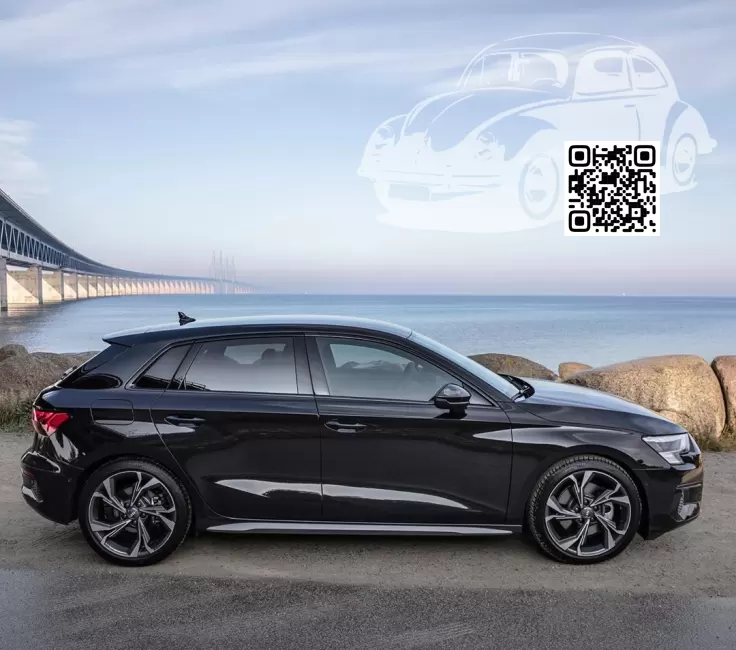 Audi | A3, A3 Sportback IV (8Y) | Y9T, LY9T, 0E, 0E0E - MYTHOS BLACK, MYTHOSSCHWARZ, NERO MYTHOS, NERO HELENE METALLIC 1