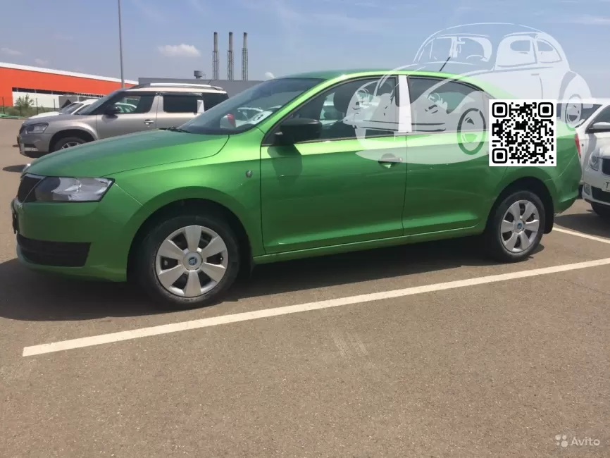 Skoda | RAPID (NH1, NH3, NK3) | 9585, P7, LF6Z, P7P7 - RALLY GREEN, ZELENA RALLYE, RALLYE GRUEN 1