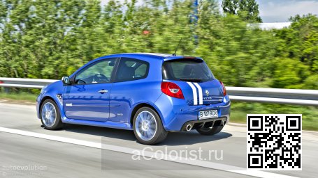 Renault | CLIO 3 (BR, CR, SB, SR) | RNT - BLEU MALTE, MALTA BLU 3