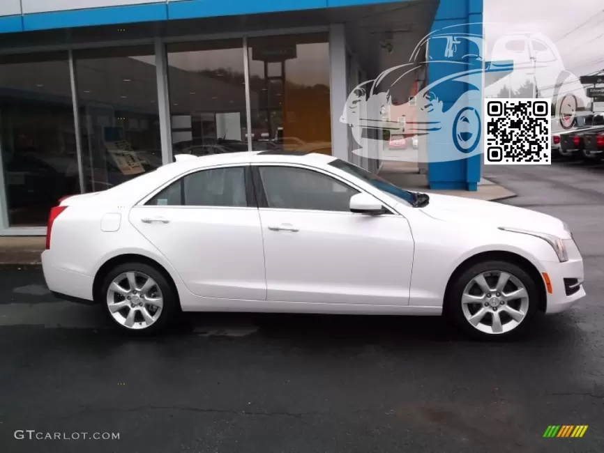 Cadillac | ATS | G1W, 140X - ABALONE WHITE PEARL, IRIDESCENT PEARL TRICOAT, CRYSTAL WHITE TRICOAT 0