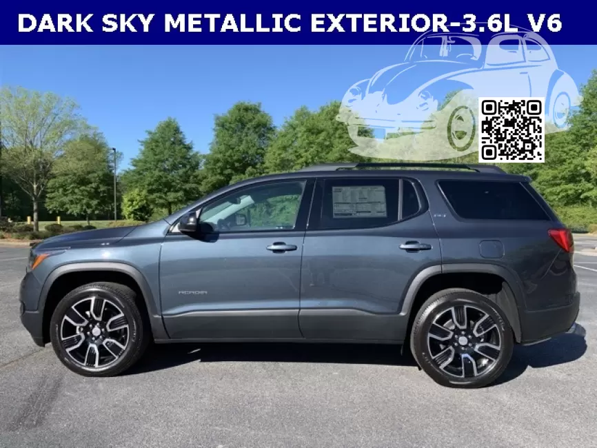 GMC | ACADIA 2 | GJI, 626D - DARK SHADOW, SHADOW METALLIC, SHADOW GRAY, DARK SKY METALLIC (с 2019) 0