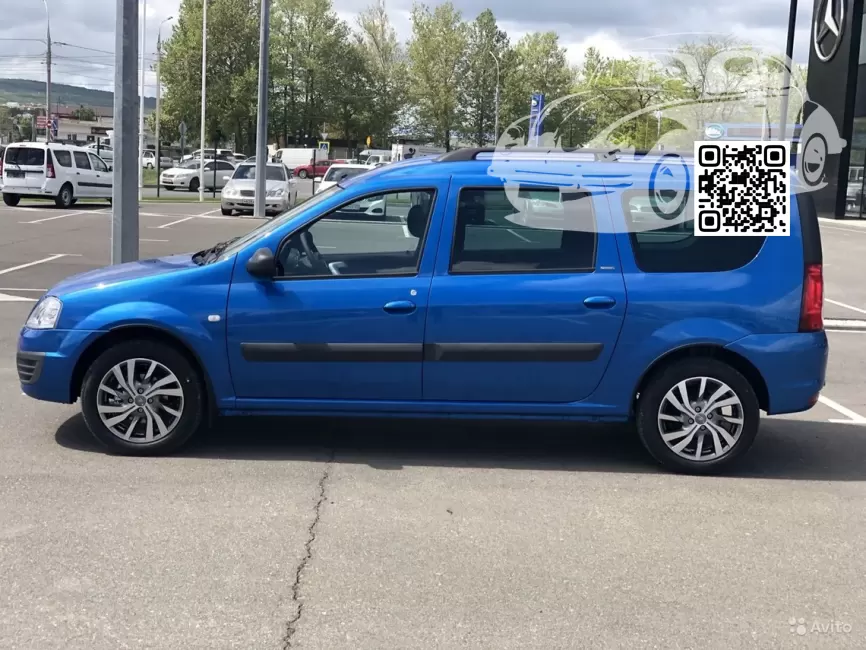 Lada | Largus | 498 - ЛАЗУРНО-СИНИЙ, АЗУРИТ, ЛАЗУРИТ (с 2020) 1