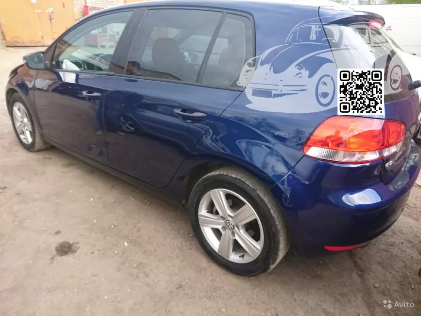 Volkswagen | GOLF 6 | P6, D5Q, LD5Q, P6P6 - SHADOW BLUE, SHADOWBLAU 1