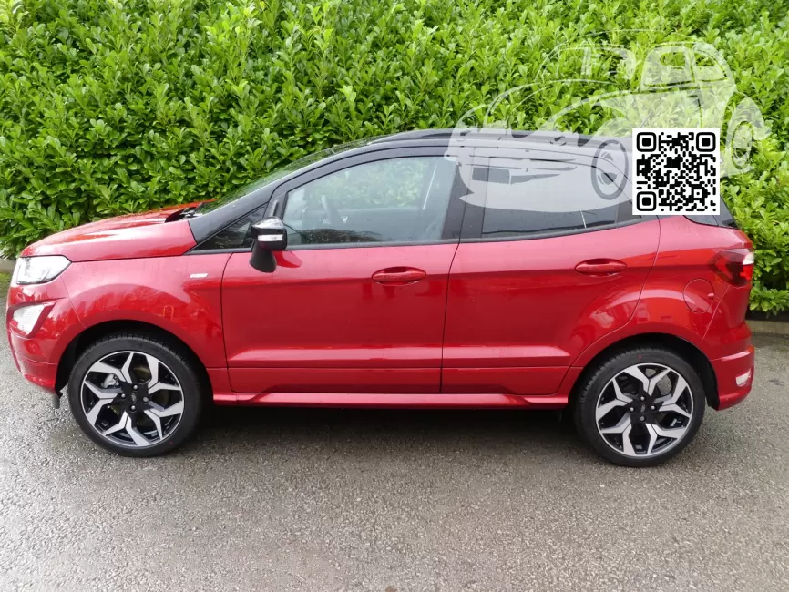 Ford | ECOSPORT (BK) | D4, 7444, 7443, LRSEWTA - LUCID RED, RAPID RED, RAPID RED METALLIC TINTED CLEARCOAT (с 2020) 1