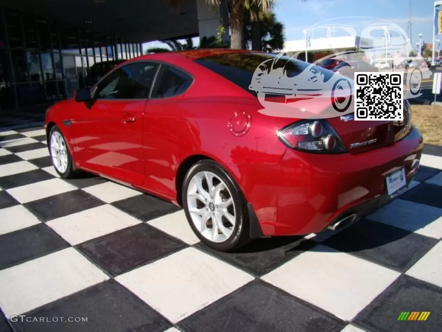 Hyundai | COUPE, TIBURON, TUSCANI (GK, GK F, L2) | 5F, MG - ROSE RED, REDFIRE (2007-2008) 1