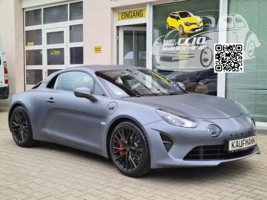 Renault | ALPINE A110S | KPX - GRIS TONNERRE MATT, THUNDER GREY MATT, TONNERRE GRAU MATT 0
