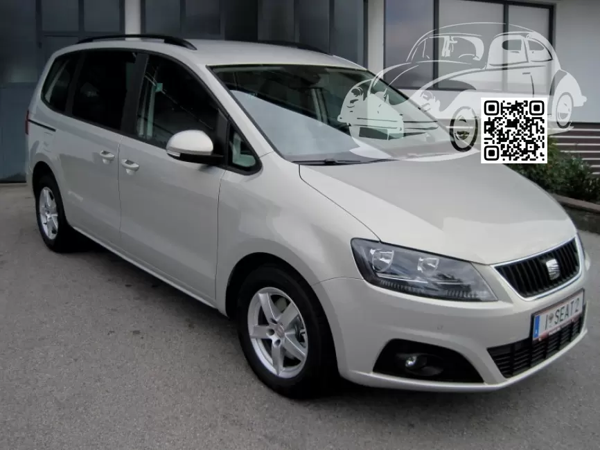 Seat | ALHAMBRA 2 (7N) | 7B, R7L, LR7L, 7B7B - SILVER LEAF, LEAFSILBER, WHITE GOLD 1