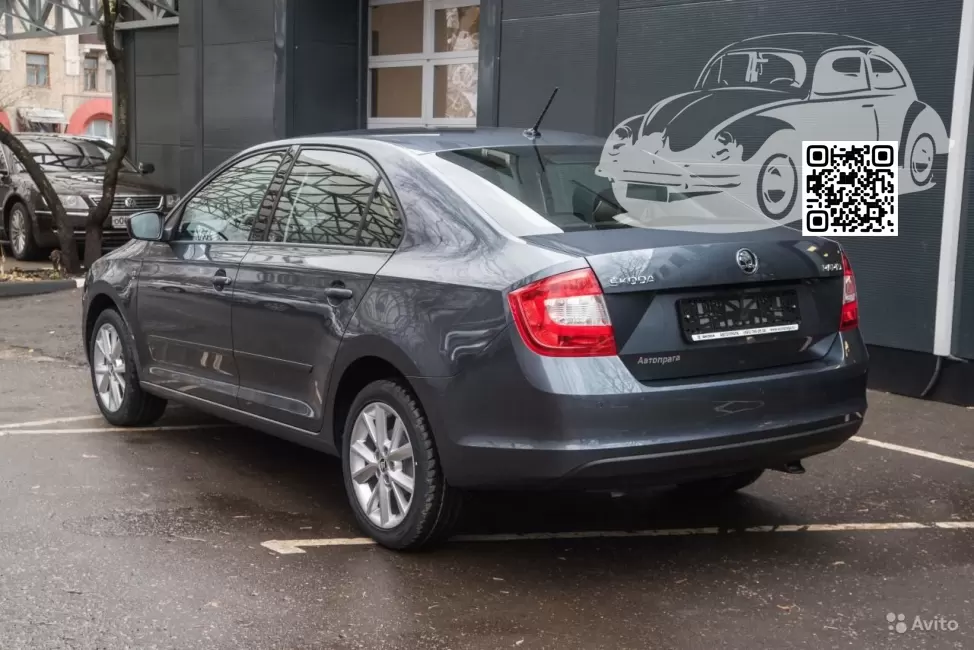 Skoda | RAPID (NH1, NH3, NK3) | 9153, 9J, LF8J, 9J9J - SEDA ANTHRACITE, ANTHRACITE GRAU 1