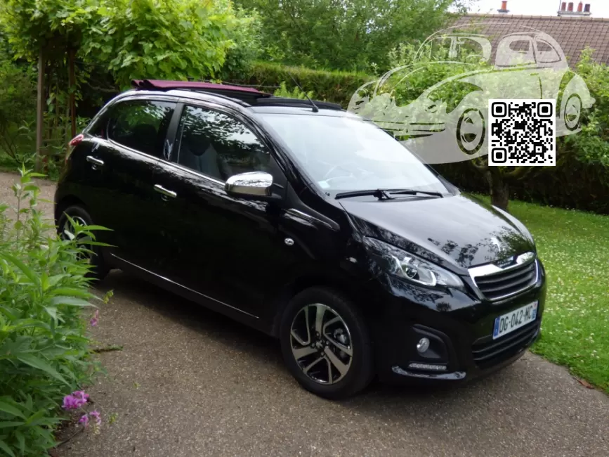 Peugeot | 108 | XZ, EXZ, M0XZ – NOIR CALDERA, CALDERA BLACK, CALDERA SCHWARZ 0