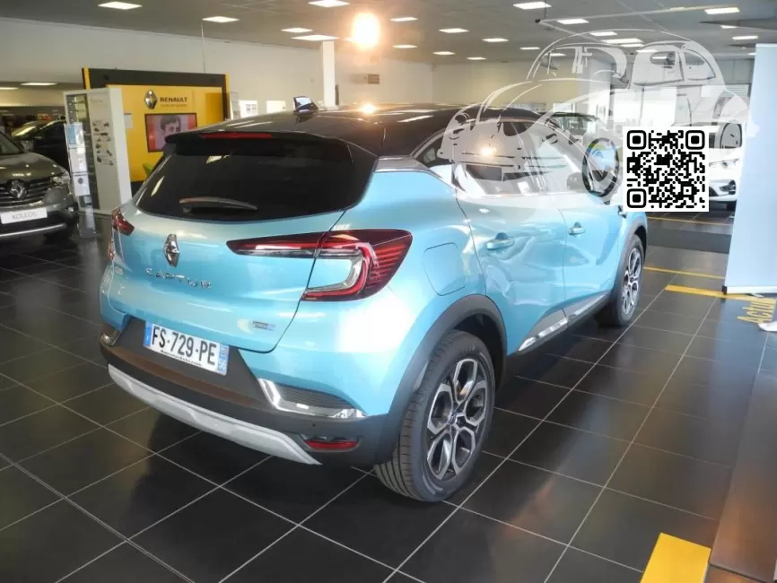 Renault | CAPTUR II (HJB) | RQT - BLEU CELADON, BLUE CELADON, BLUE CALEDON, AQUAMARIN BLAU 1