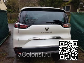Renault | ESPACE 5 | QNC - BLANC NACRE, PERLMUTT-WEISS, GLAZE WHITE, WHITE PEARL 3