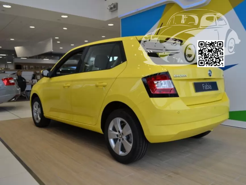 Skoda | FABIA 3 (NJ) | LF1F, F2, F2F2, 6226 - ZLUTA SPRINT, SPRINT GELB UNI (СОЛИД) 1