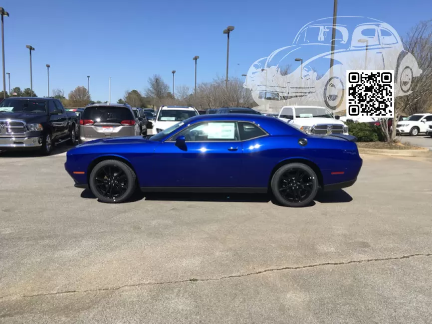 Dodge | CHALLENGER 3 (LC) | PBM - OCEAN BLUE, INDIGO BLUE (с 2018) 1