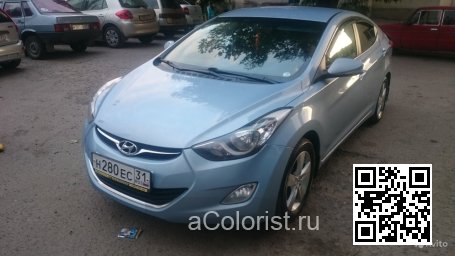 Hyundai | ELANTRA, AVANTE 5 (MD, UD) | N2U - CLEAN BLUE, BLUE SKY 0