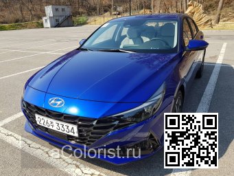 Hyundai | ELANTRA, AVANTE 7 (CN7) | YP5 - INTENSE BLUE 0