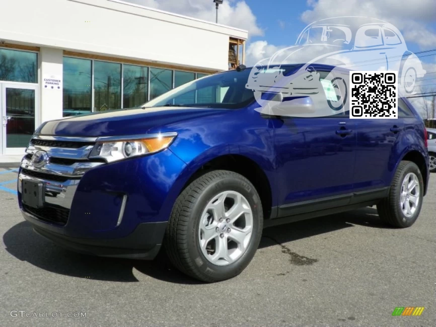 FORD | EDGE (U387) | J4, 7289, DCWE, DCWEWHA, DCWEXWA - DEEP IMPACT BLUE, BLEU IMPACT, INDIC BLAU PEARL 0