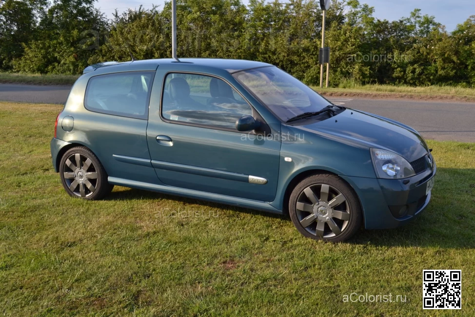RENAULT | CLIO SYMBOL 2 (X65) | 974, F94 - VERT ORION, PETROL BLUE (RS) 0