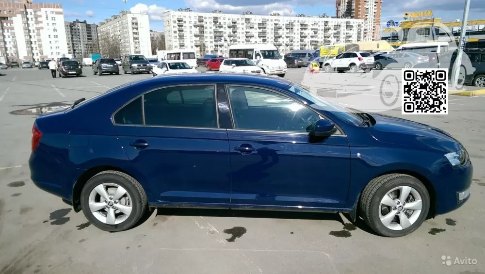 Skoda | RAPID (NH1, NH3, NK3) | 4711, Z5, LF5A, Z5Z5 - PACIFIC BLUE, MODRA PACIFIC, PACIFIC BLAU, BLEU PACIFIC (СОЛИД) 1
