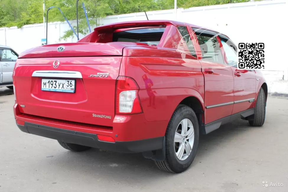 SsangYong | ACTYON SPORTS 2 | RAJ - INDIAN RED 1