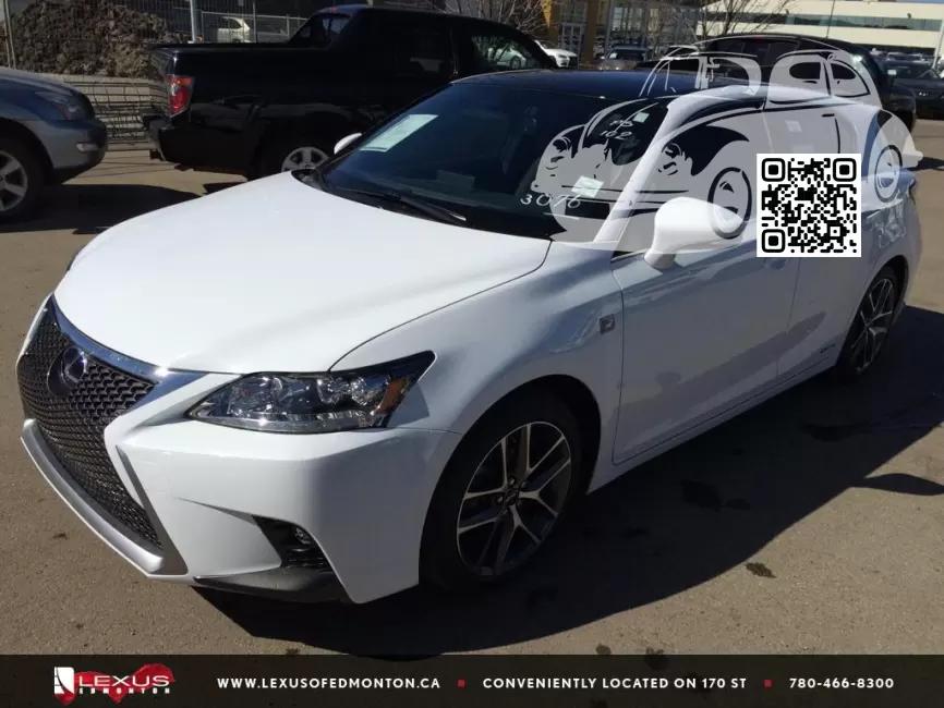 Lexus | CT (A10, ZWA10) | 083 - WHITE NOVA GF, ULTRA WHITE, WHITE NOVA GLASS FLAKE (F SPORT) 0