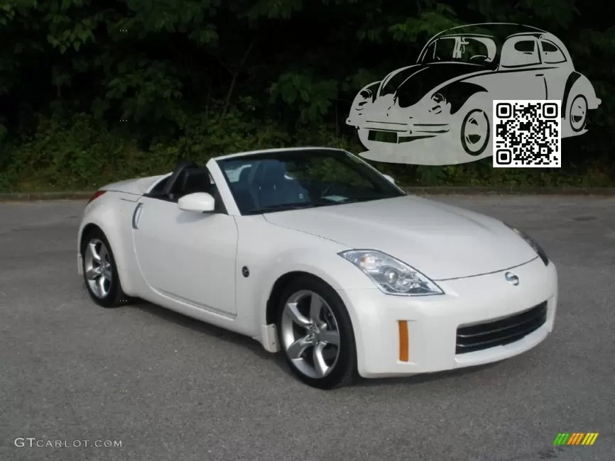 Nissan | 350Z, FAIRLADY Z (Z33, HZ33) | QAA - MOONLIGHT WHITE 0