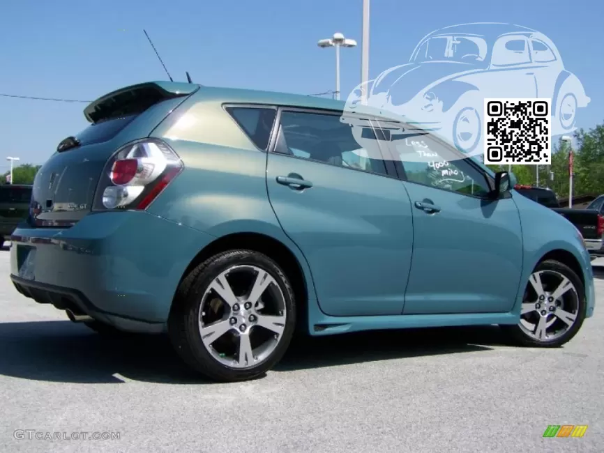 Pontiac | VIBE | 82U, 601R - MYSTIC BLUE METALLIC, TRAVERSE BLUE (2009) 1