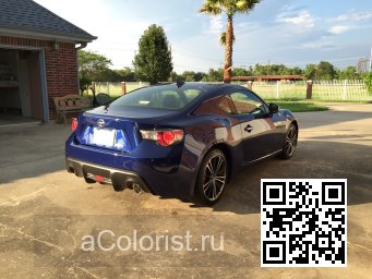 Scion | FR-S (ZN6) | K3X - AZURITE BLUE, LAPIS BLUE, OCEANIC 2