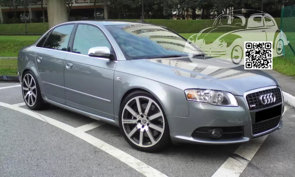 Audi | A4,S4,RS4 (B7, 8E, 8H) | Y7G, LY7G, Q4, Q4Q4 - QUARTZ GREY, QUARZGRAU 0