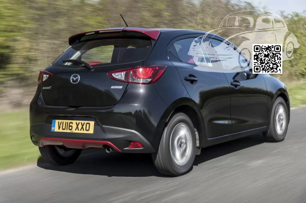 Mazda | 2 (DJ) | 16W - BLACK, BLACK MICA 1