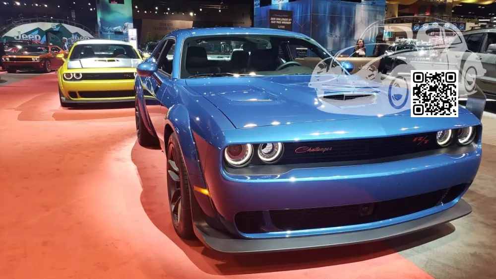 Dodge | CHALLENGER 3 (LC) | PCA, VCA - FROSTBITE, FROSTBITE BLUE (с 2020) 1